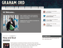 Tablet Screenshot of grahamord.com